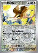 Pokemon Pidgey 016/165 Pokemon 151 Reverse Holo NM