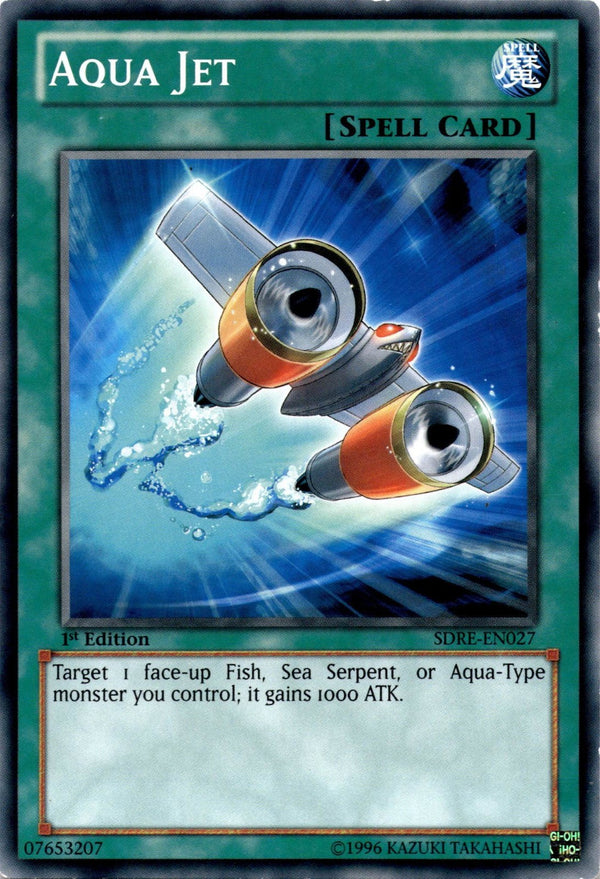 Yugioh Aqua Jet SDRE-EN027 Common 1st Edition MP