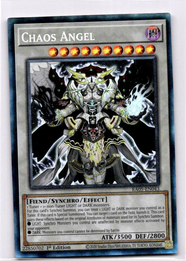 Yugioh Chaos Angel RA05-EN043 NA Print Collector’s Rare 1st Edition NM