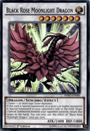 Yugioh Black Rose Moonlight Dragon HSRD-EN044 Super Rare 1st Edition LP