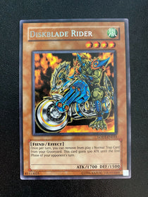 Yugioh Diskblade Rider LODT-EN035 Rare Unlimited Edition (original print) MP/LP