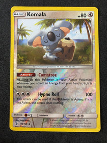 Pokemon Komala 114/145 Guardians Rising Reverse Holo VLP