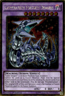 Yugioh Chimeratech Fortress Dragon PGL3-EN057 Gold Rare 1st Edition LP