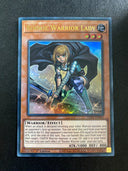 Yugioh Rookie Warrior Lady GFP2-EN043 Ultra Rare 1st Edition LP