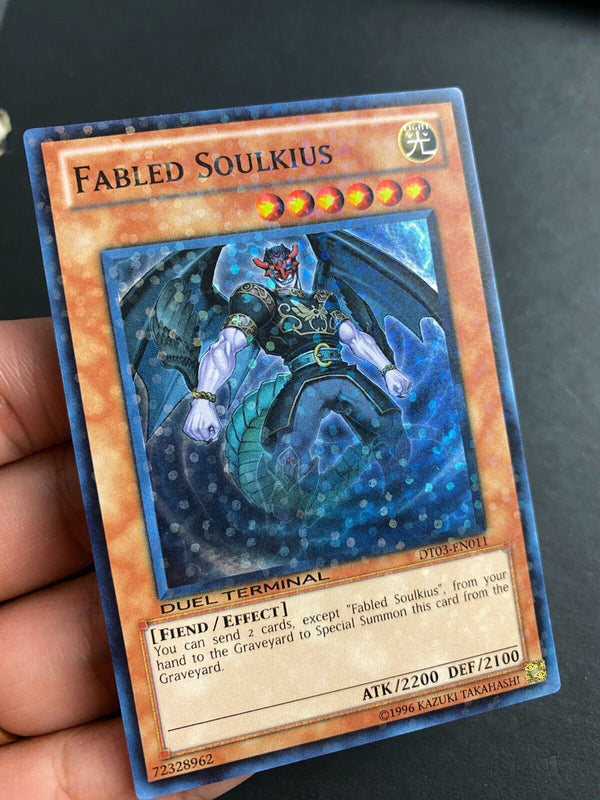 Yugioh Fabled Soulkius DT03-EN011 Duel Terminal Rare 1st Edition NM