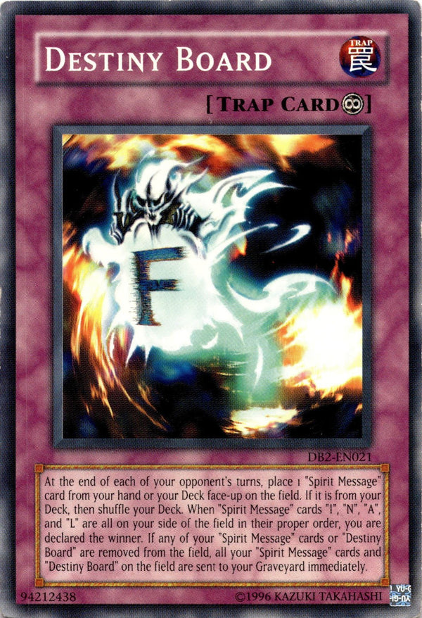 Yugioh Destiny Board DB2-EN021 Common Unlimited Edition HP/MP