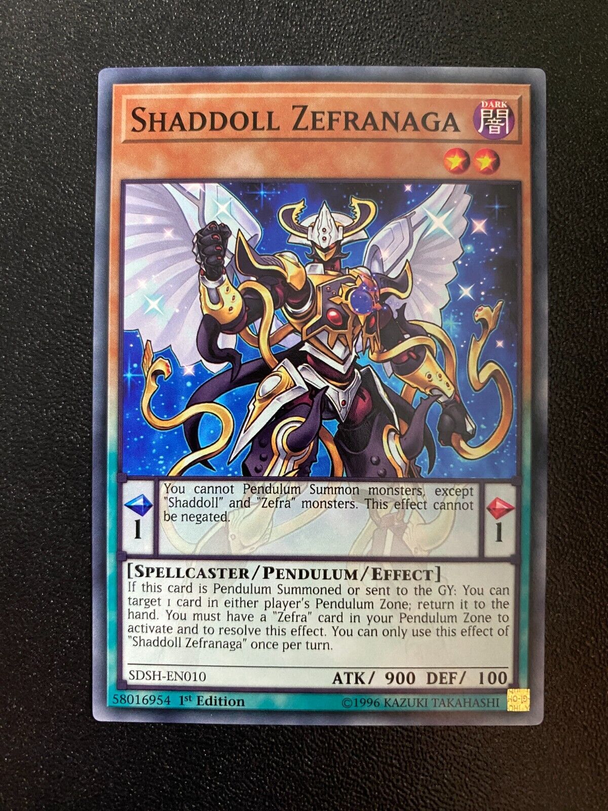 Yugioh Shaddoll Hound SDSH-EN009 Common 1st Edition NM