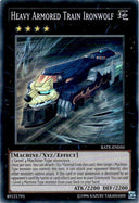 Yugioh Heavy Armored Train Ironwolf RATE-EN050 Super Rare Unlimited Edition HP