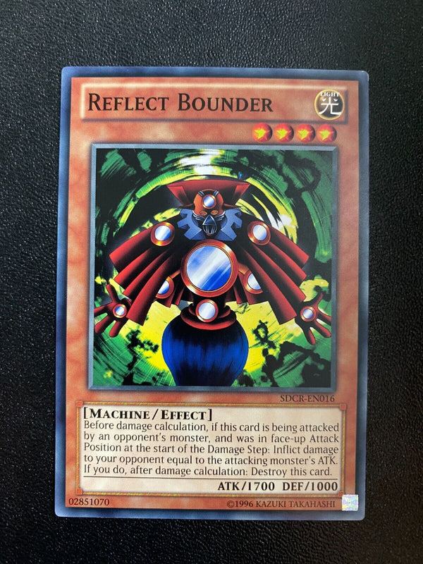 Yugioh Reflect Bounder SDCR-EN016 Common Unlimited Edition LP