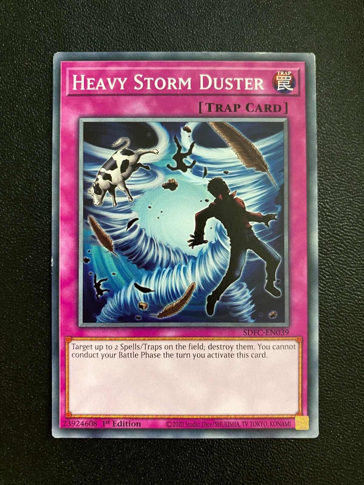 Yugioh Heavy Storm Duster SDFC-EN039 Common 1st Edition MP