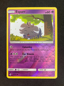 Pokemon Espurr 79/214 Unbroken Bonds Reverse Holo NM