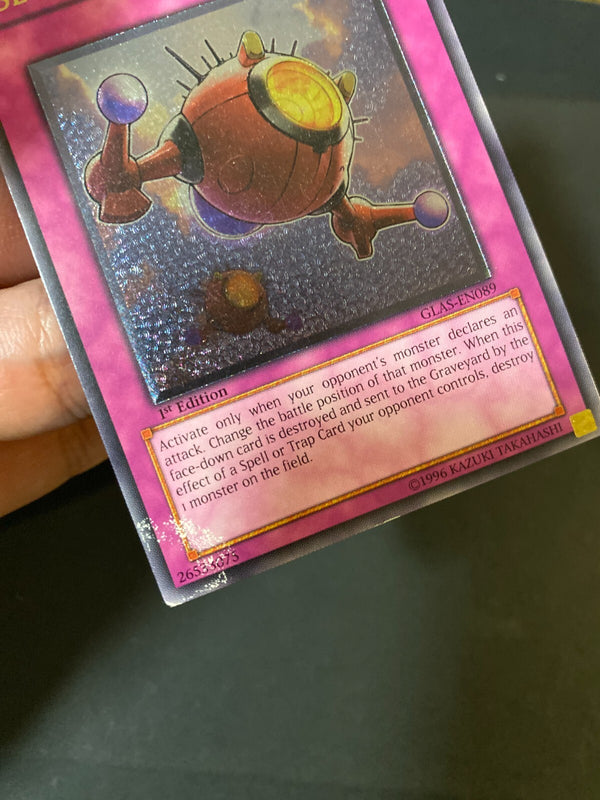 Yugioh Security Orb GLAS-EN089 Ultimate Rare 1st Edition Euro HP/MP