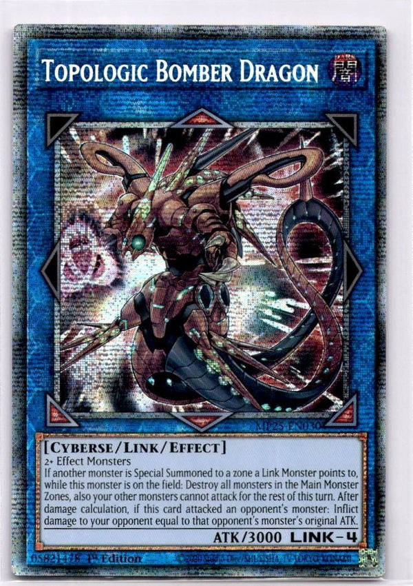 Yugioh Topologic Bomber Dragon MP25-EN030 starlight rare 1st Edition NM