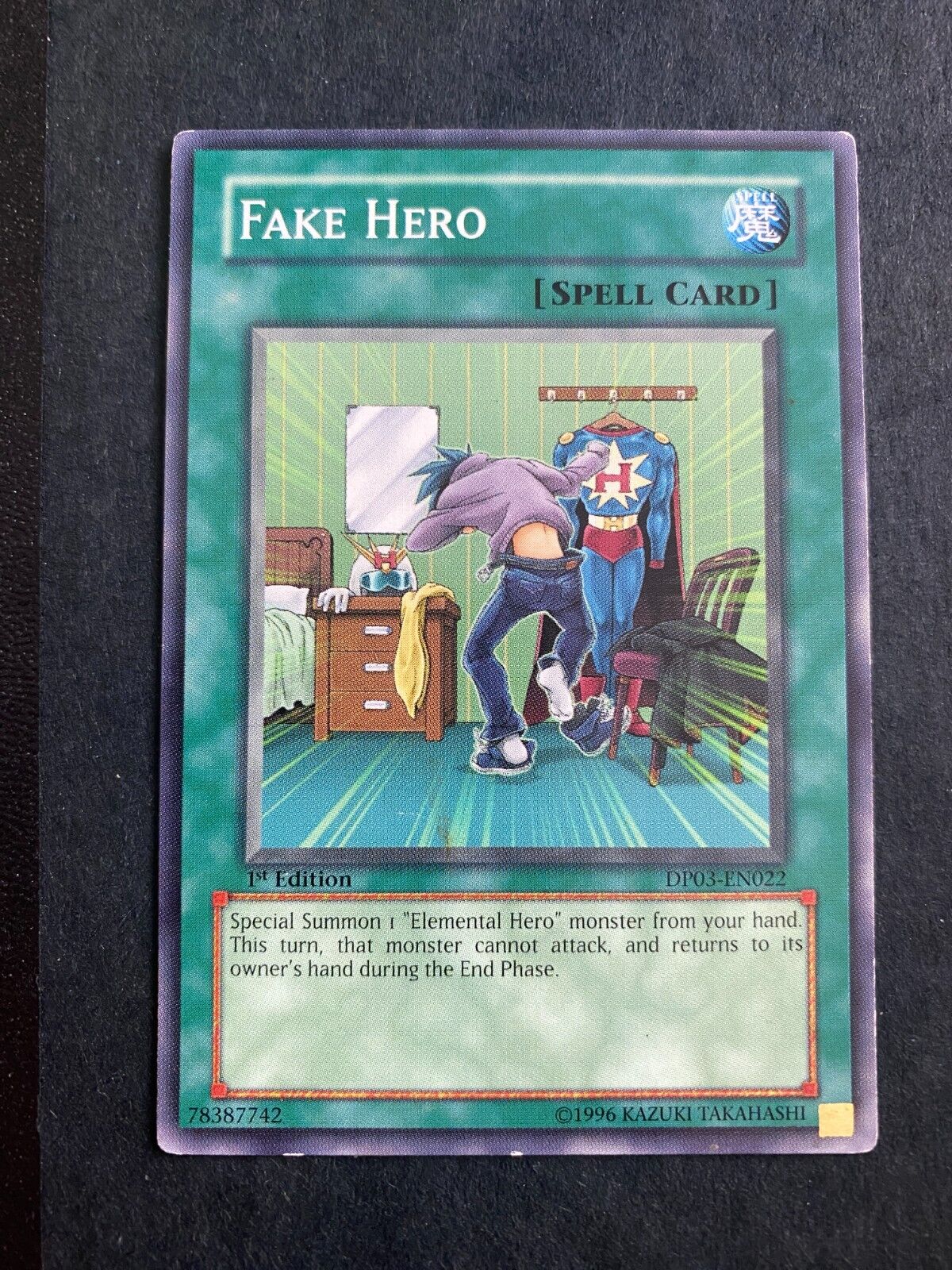 Yugioh Fake Hero DP03-EN022 Common 1st Edition HP/MP