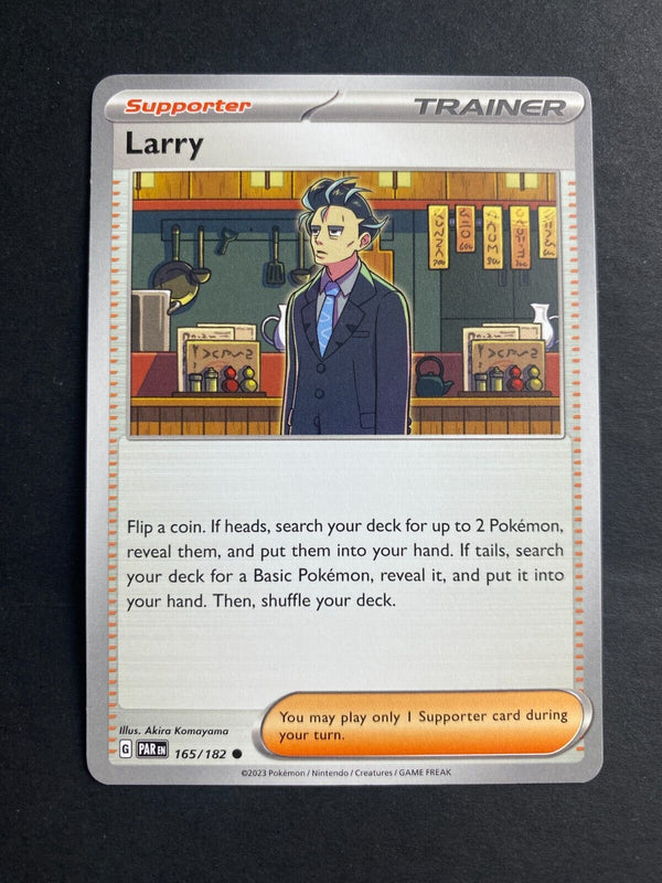 Pokemon Larry 165/182 Pradox Rift Non Holo NM