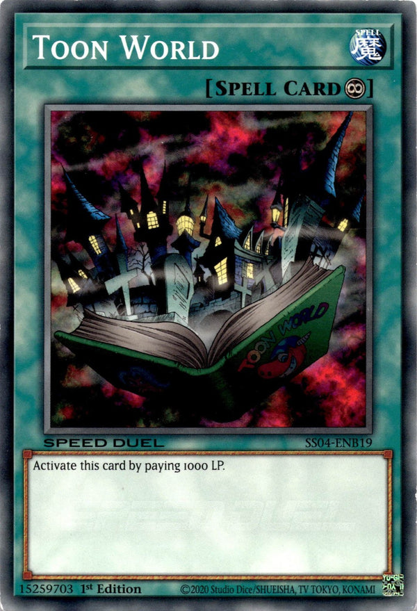 Yugioh Toon World SS04-ENB19 Speed Duel Common 1st Edition LP
