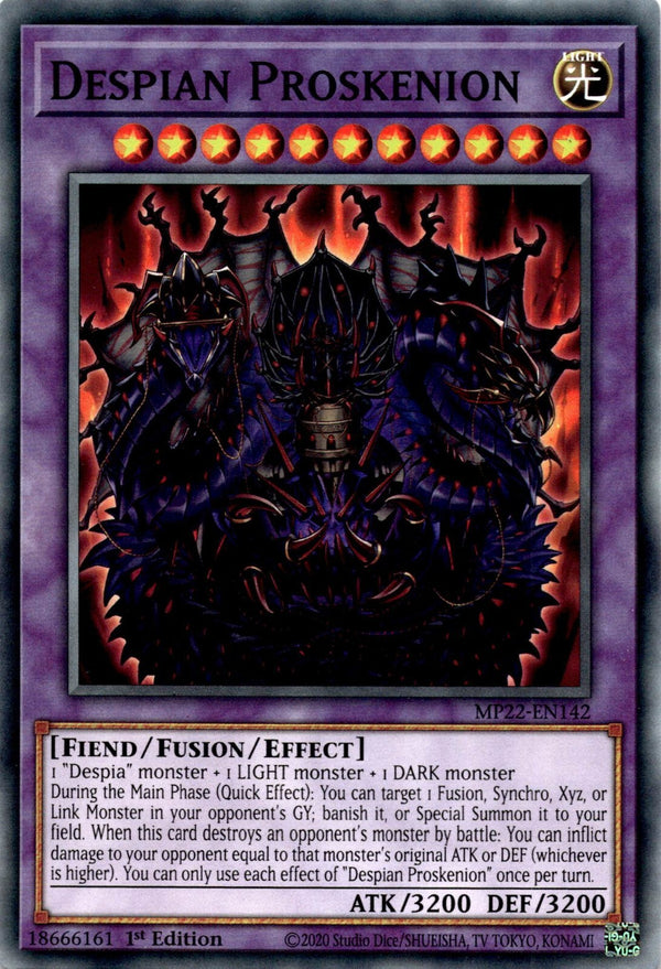 Yugioh Despian Proskenion MP22-EN142 Common 1st Edition NM