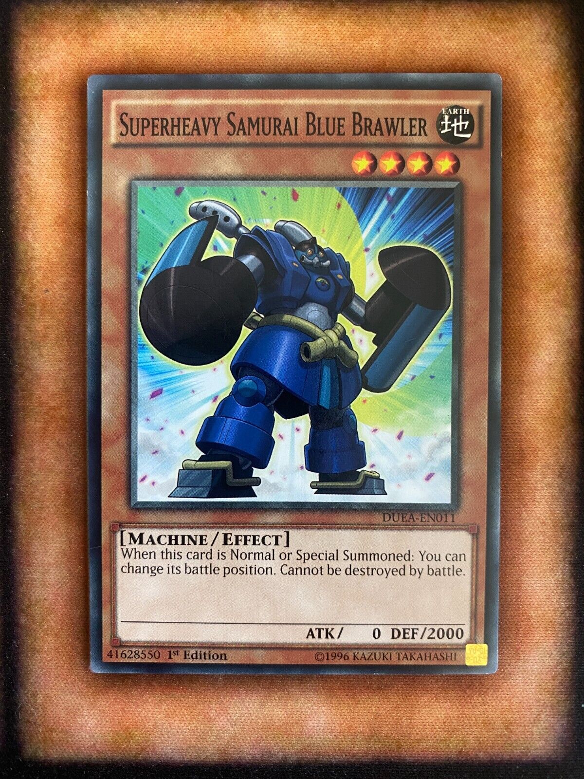 Yugioh Superheavy Samurai Blue Brawler DUEA-EN011 Common 1st Edition NM