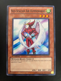 Yugioh Neo-Spacian Air Hummingbird LCGX-EN021 Common 1st Edition NM