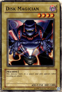 Yugioh Disk Magician MRD-053 Common Unlimited Edition DAMAGED