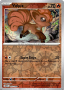 Pokemon Vulpix 037/165 Pokemon 151 Reverse Holo NM