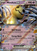 Pokemon Mimikyu EX SVP004 Scarlet Violet Promos Full Art Holo NM
