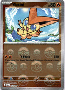 Pokemon Victini 012/086 Black Bolt Pokeball Reverse Holo NM
