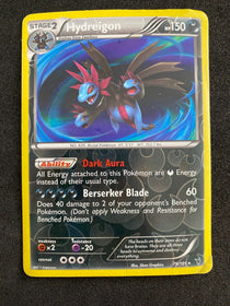 Pokemon Hydreigon 79/101 Noble Victories Holo DAMAGED