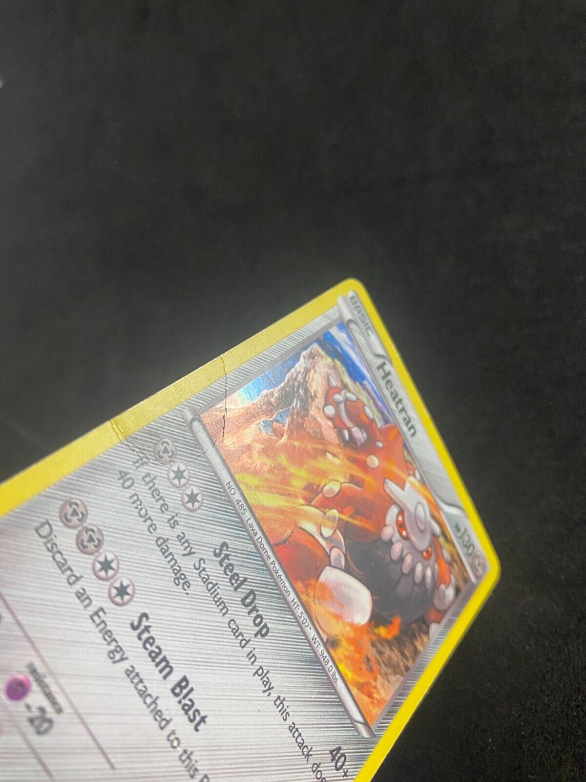 Pokemon Heatran 63/119 Phantom Forces Holo HP