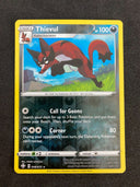 Pokemon Thievul 048/072 Shining Fates Reverse Holo NM-MINT