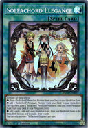 Yugioh Solfachord Elegance ANGU-EN022 Super Rare 1st Edition VLP/NM