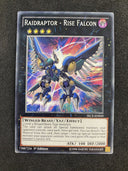 Yugioh Raidraptor - Rise Falcon SECE-EN050 Common 1st Edition VLP-NM