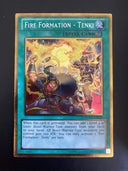 Yugioh Fire Formation - Tenki PGLD-EN050 Gold Rare Unlimited Edition NM/MINT