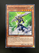 Yugioh Silent Swordsman LV5 YGLD-ENC07 Common 1st Edition NM/MINT