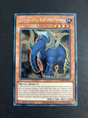 Yugioh Advanced Crystal Beast Amber Mammoth BLCR-EN014 Secret Rare 1st Edi NM