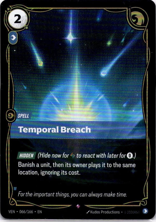 Riftbound Temporal Breach 066/166 Vendetta Rare NM