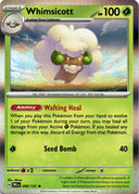 Pokemon Whimsicott 008/131 Prismatic Evolutions Holo NM