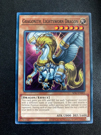 Yugioh Gragonith, Lightsworn Dragon SDLI-EN005 Common Unlimited Edition NM