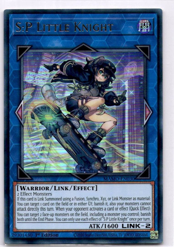Yugioh S:P Little Knight MAMO-EN030 Ultra Rare 1st Edition NM