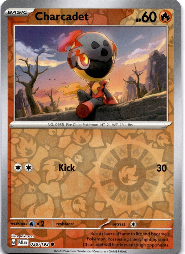 Pokemon Charcadet 038/193 Paldea Evolved Reverse Holo NM