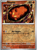 Pokemon Slugma 028/167 Twilight Masquerade Reverse Holo NM