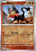 Pokemon Litten 032/162 Temporal Forces Reverse Holo NM