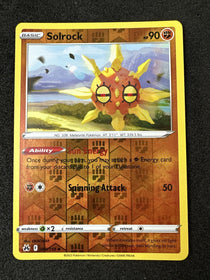 Pokemon Solrock 69/159 Crown Zenith Reverse Holo Uncommon NM/M