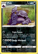 Pokemon Muk 101/189 Darkness Ablaze Reverse Holo NM
