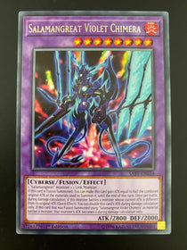 Yugioh Salamangreat Violet Chimera SAST-EN034 Rare 1st Edition NM