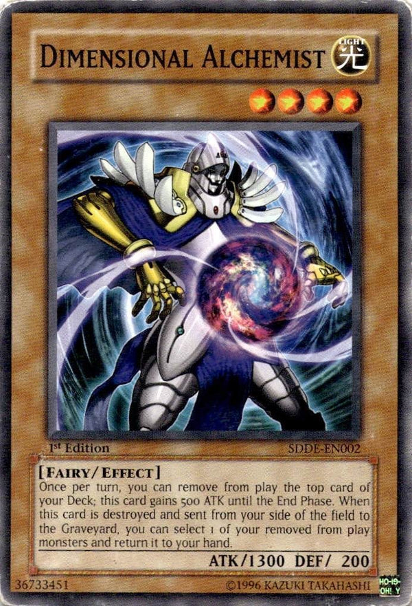 Yugioh Dimensional Alchemist SDDE-EN002 Common 1st Edition HP