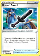 Pokemon (4 Cards) Rusted Sword 062/072 Shining Fates Non Holo NM