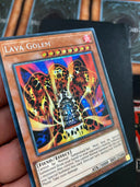 Yugioh Lava Golem RA01-EN001 Platinum Secret Rare 1st Edition NM