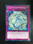 Yugioh Lightsworn Barrier SDLI-EN031 Common Unlimited Edition NM