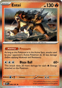 Pokemon Entei 030/197 Obsidian Flames Holo NM